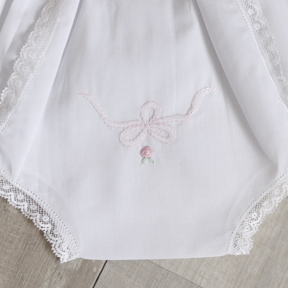 UNIQUE Rare Heirloom Diaper Set Feltman Brothers Size Newborn to 3 Month PERFECT - Picture 5 of 6